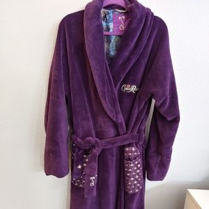 Grassroots RARE Purple & Gold Robe Size Large